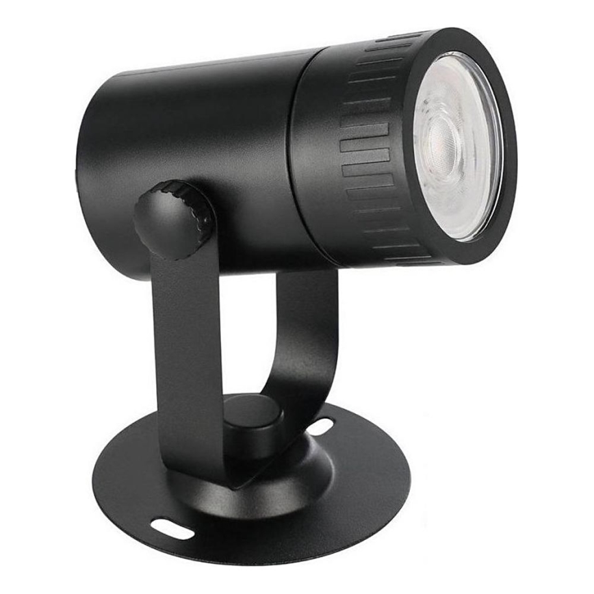 Eglo 31374 - LED RGBW Hämardatav väli lamp NEMA-Z 1xGU10/5W/230V 2700-6500K IP65 must
