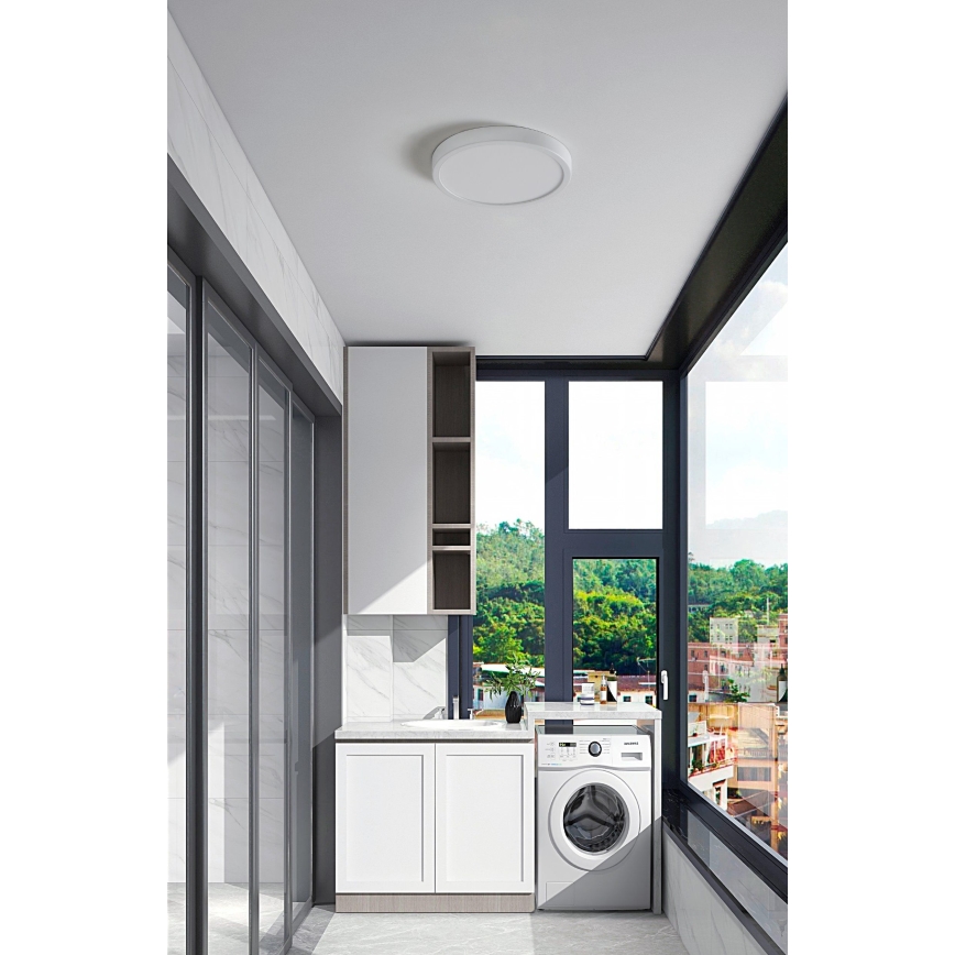 Eglo 31379 - LED Hämardatav laevalgusti vannituppa ARGOLIS-Z LED/19,5W/230V 2700-6500K IP44 valge