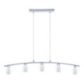 Eglo 31424 - Rippvalgusti kaabliga ROSARNO 5xG9/33W/230V
