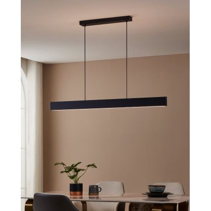 Eglo 31433 - LED RGBW Hämardatav lühter ANDREAS-Z LED/38W/230V 2700-6500K must