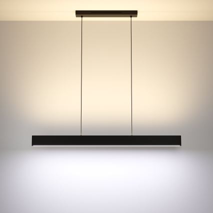 Eglo 31433 - LED RGBW Hämardatav lühter ANDREAS-Z LED/38W/230V 2700-6500K must