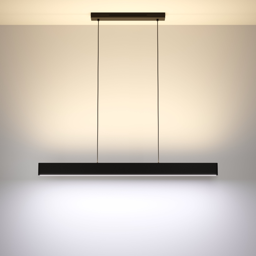 Eglo 31433 - LED RGBW Hämardatav lühter ANDREAS-Z LED/38W/230V 2700-6500K must