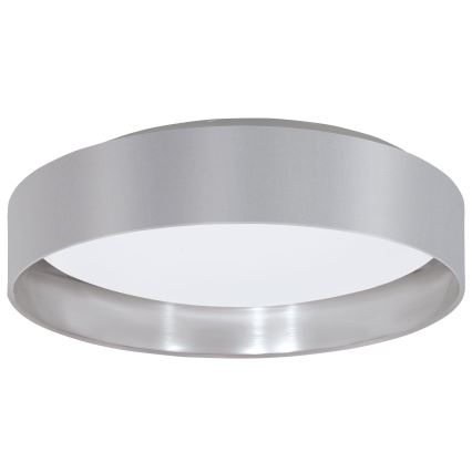 Eglo 31623 - LED laelamp MASERLO LED/16W/230V 3000K ø 40,5 cm hall/hõbedane
