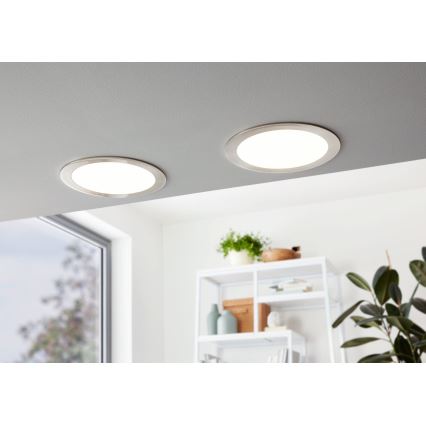 Eglo 31676 - LED-süvistatav laevalgusti FUEVA 1 LED/18W/230V läbimõõt 22,5 cm