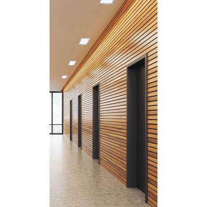 Eglo 31678 - LED süvistatud laevalgusti FUEVA 1 LED/18W/230V 22,5x22,5 cm