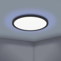 Eglo 31704 - LED RGBW hämardatav laelamp ROVITO-Z 1xLED/16,5W/230V 2700-6500K läbimõõt 42 cm must