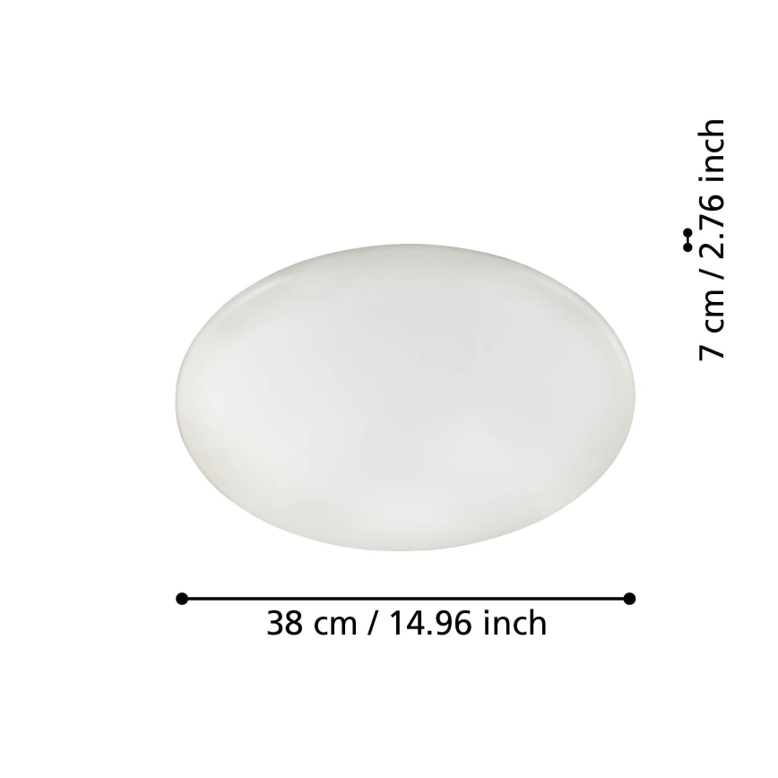 Eglo 31737 - LED Hämardatav laevalgusti TOTARI-Z LED/19,2W/230V 2700-6500K valge