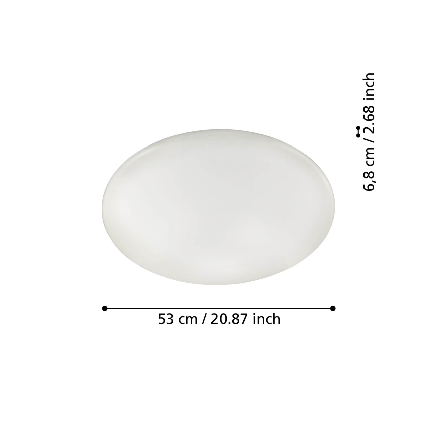 Eglo 31738 - LED Hämardatav laevalgusti TOTARI-Z LED/44,8W/230V 2700-6500K valge