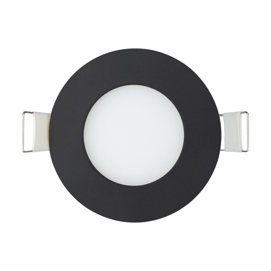 Eglo 31743 - KOMPLEKT 3x LED Hämardatav süvistatav valgusti vannituppa FUEVA-Z 1xLED/2,8W/230V 2700-6500 IP44 must
