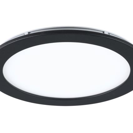 Eglo 31744 - LED Hämardatav süvistatav valgusti vannituppa FUEVA-Z LED/10,5W/230V 2700-6500K IP44 must