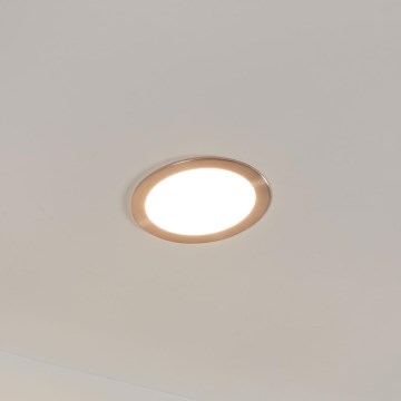 Eglo 31746 - LED Hämardatav süvistatav valgusti vannituppa FUEVA-Z LED/10,5W/230V 2700-6500K IP44 kroom