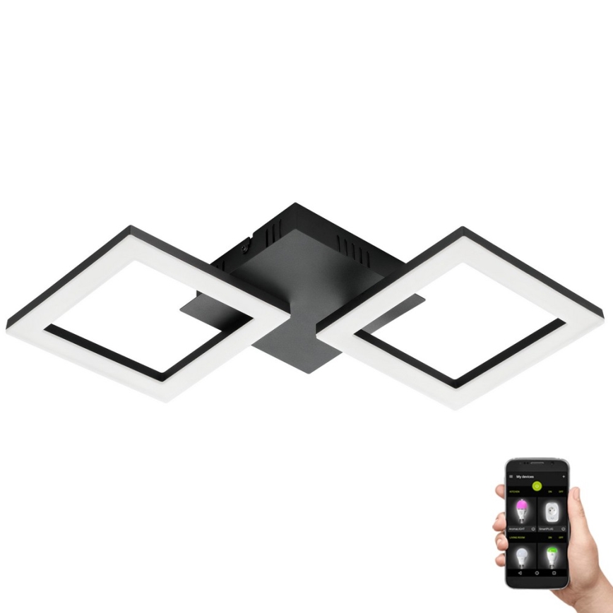 Eglo 31773 - LED Hämardatav laevalgusti PARANDAY-Z LED/15,5W/230V 3000-6500K must