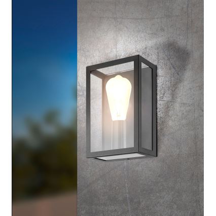 Eglo 31778 - hämardatav LED RGBW välisseinale paigaldatav seinavalgusti ALAMONTE-Z LED/4,9W/230V 3000K IP44 must