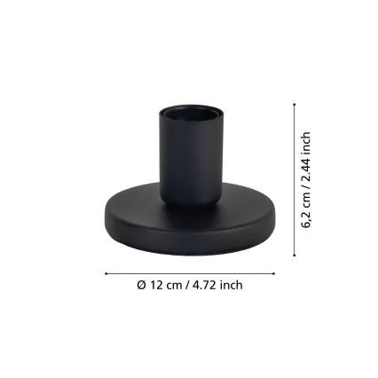 Eglo - must lampijalus 1xE27/40W/230V