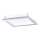 Eglo 31898 - Laelamp AURIGA 4xE14/40W/230V 38,5x38,5cm läikiv kroom