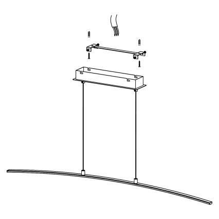 Eglo - LED-lühter LED/14W/230V