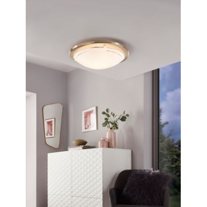 Eglo 32094 - LED Laevalgusti PLANET LED/11W/230V 3000K matt kroom