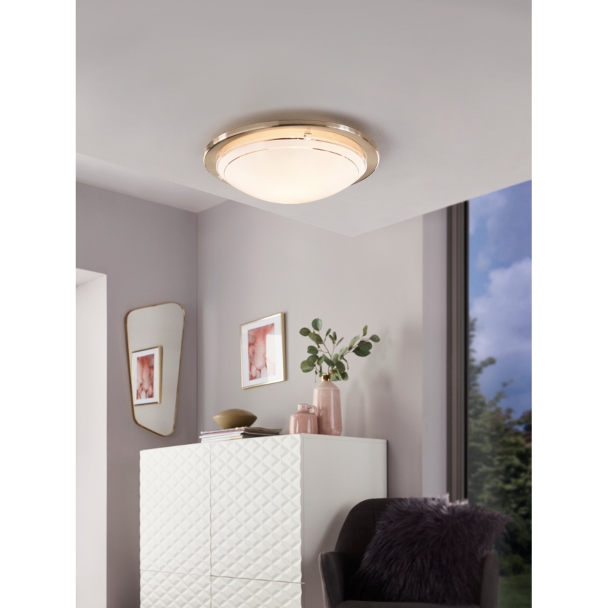 Eglo 32094 - LED Laevalgusti PLANET LED/11W/230V 3000K matt kroom