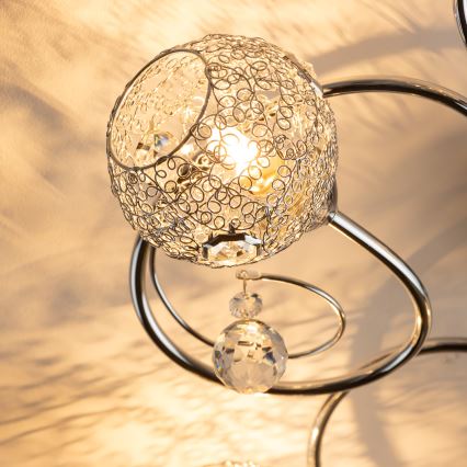 Eglo 32103 - LED pinnapealne laelühter VELAGO 5xG9/33W/230V läikiv kroom