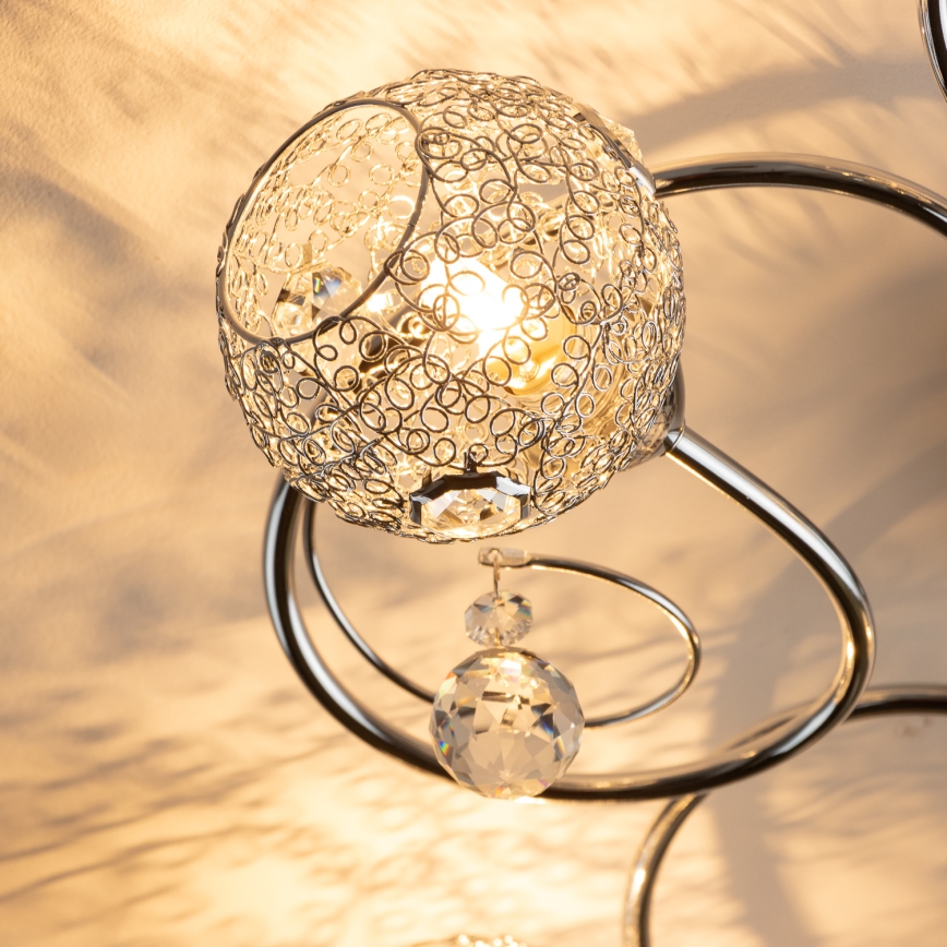 Eglo 32103 - LED pinnapealne laelühter VELAGO 5xG9/33W/230V läikiv kroom