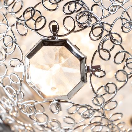 Eglo 32103 - LED pinnapealne laelühter VELAGO 5xG9/33W/230V läikiv kroom