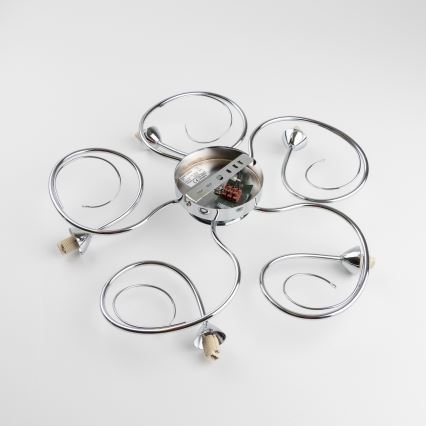 Eglo 32103 - LED pinnapealne laelühter VELAGO 5xG9/33W/230V läikiv kroom