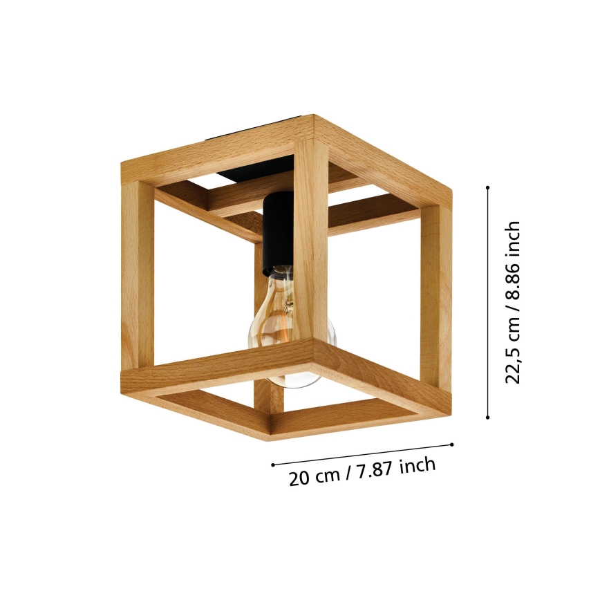 Eglo 32146 - Laelamp BLACKCROWN 1xE27/40W/230V