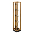 Eglo 32148 - Põrandalamp BLACKCROWN 5xE27/40W/230V pruun