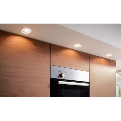 Eglo 32215 - LED hämardatav süvistatav spotvalgusti SALICETO LED/4W/230V IP23
