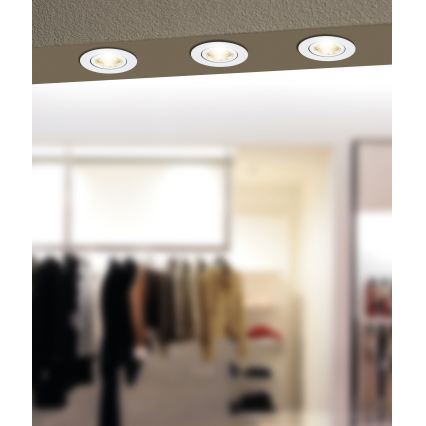 Eglo 32215 - LED hämardatav süvistatav spotvalgusti SALICETO LED/4W/230V IP23