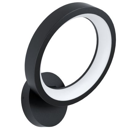 Eglo 32325 - LED RGBW Hämardatav seinavalgusti MARGHERA-C LED/16W/230V 2700-6500K must