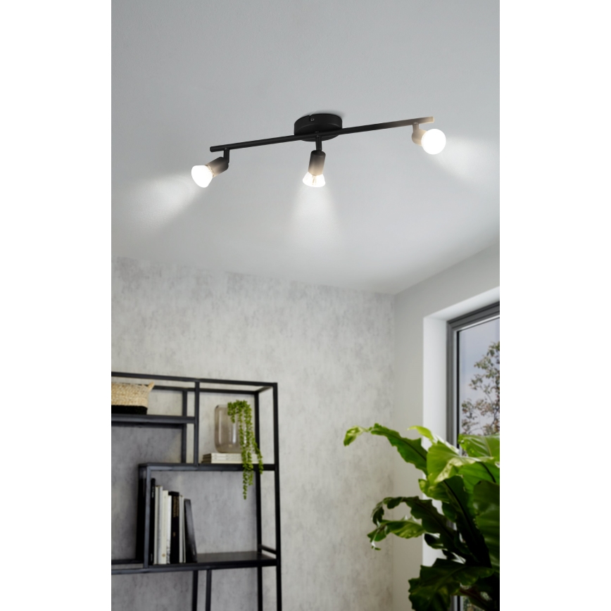 Eglo - LED Kohtvalgusti 3xGU10/2,8W/230V 3000K must