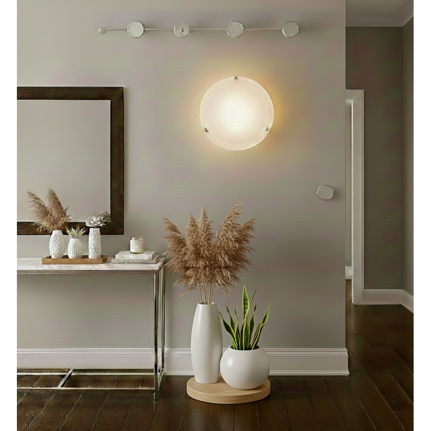 Eglo 32599 - LED laelamp SALOME LED/11W/230V Ø 30 cm alabasterklaas - 5-aastane garantii