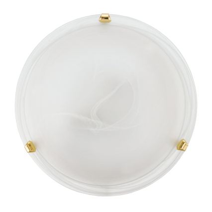 Eglo 32601 - LED laelamp SALOME LED/11W/230V läbimõõt 30 cm kuldne/alabasterklaas