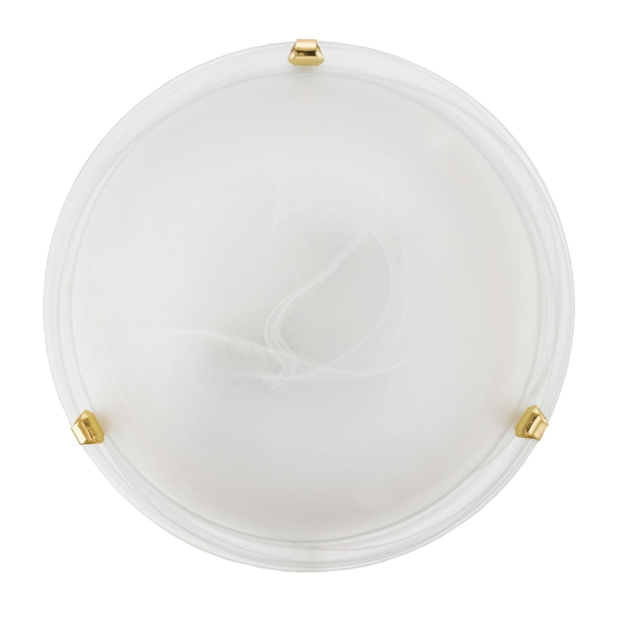 Eglo 32601 - LED laelamp SALOME LED/11W/230V läbimõõt 30 cm kuldne/alabasterklaas