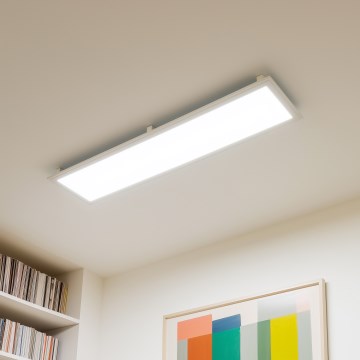 Eglo 32734 - LED RGBW hämardatav pinnale paigaldatav 2-ühes SALOBRENA-C LED/34W/230V valge + kaugjuhtimispult