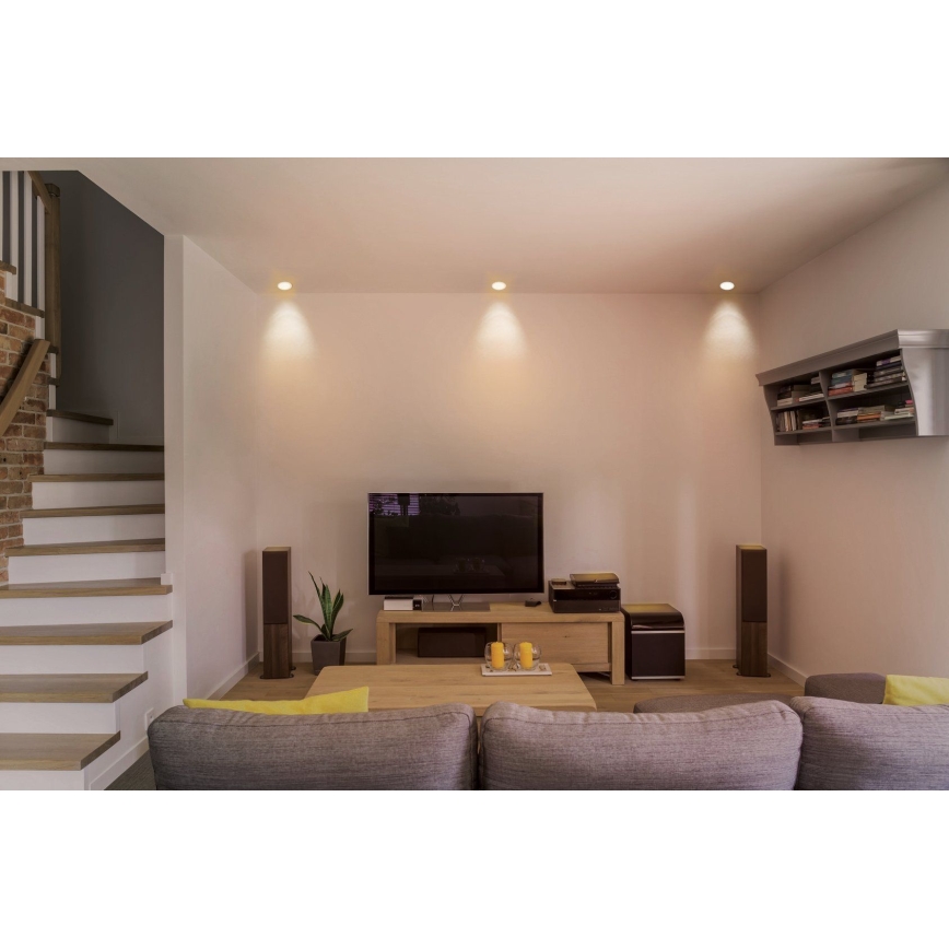 Eglo - LED RGB Hämardatav süvistatav valgusti FUEVA-C LED/10,5W/230V