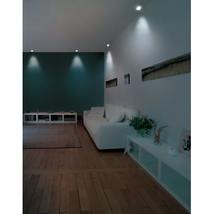 Eglo - LED RGB hämardatav sisseehitatud laevalgusti FUEVA-C LED/5,4W/230V läbimõõt 12 cm