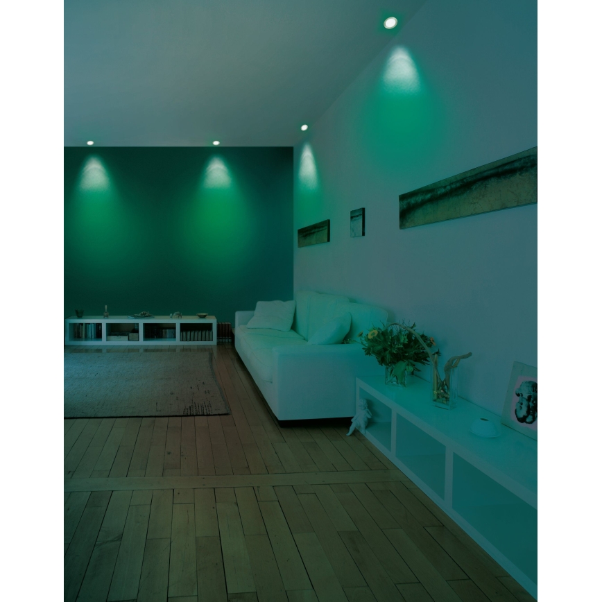 Eglo - LED RGB hämardatav sisseehitatud laevalgusti FUEVA-C LED/5,4W/230V läbimõõt 12 cm