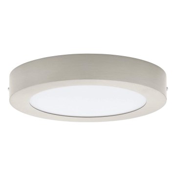 Eglo 32816 - Hämardatav LED laelamp FUEVA LED/17W/230V 3000-6500K, läbimõõt 22,5 cm, mattkroom + kaugjuhtimispult