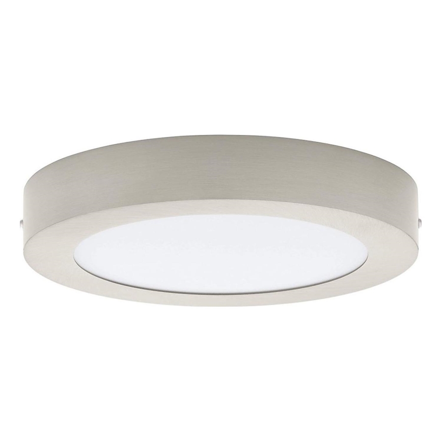 Eglo 32816 - Hämardatav LED laelamp FUEVA LED/17W/230V 3000-6500K, läbimõõt 22,5 cm, mattkroom + kaugjuhtimispult