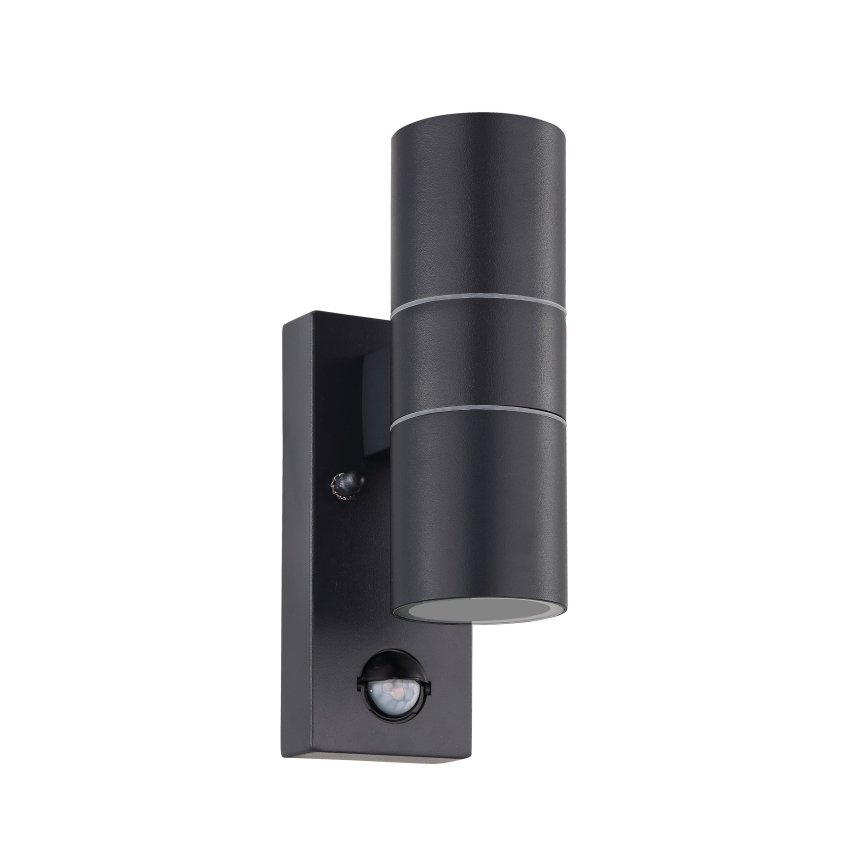 Eglo - LED Väli seinavalgusti koos anduriga 2xGU10/3W/230V IP44
