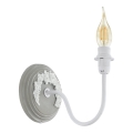 Eglo 33005 - Seinalamp 1xE14/40W/230V valge/hall