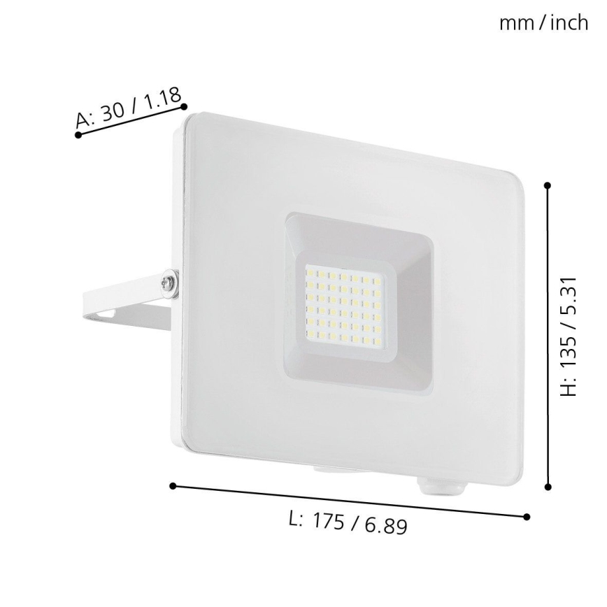 Eglo - LED-kohtvalgusti LED/30W/230V