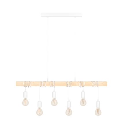 Eglo - Lühter TOWNSHEND 6xE27/60W/230V