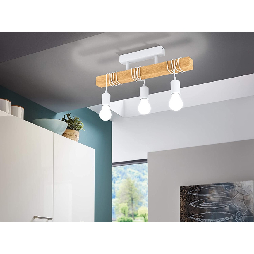 Eglo - kinnitatav lühter TOWNSHEND 3xE27/60W/230V