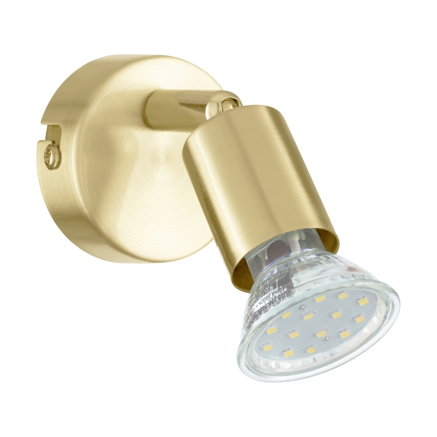 Eglo - LED Kohtvalgusti seinale 1xGU10/2,8W/230V 3000K kuldne