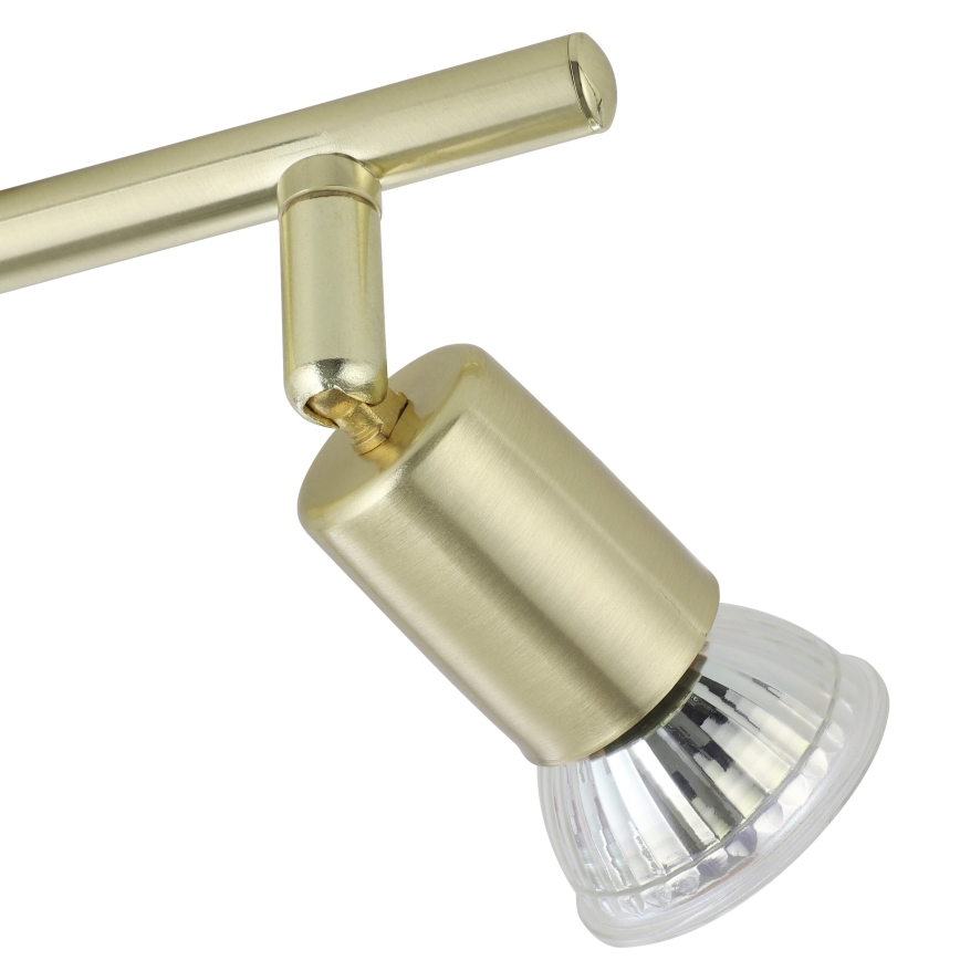 Eglo - LED Kohtvalgusti 2xGU10/2,8W/230V 3000K kuldne