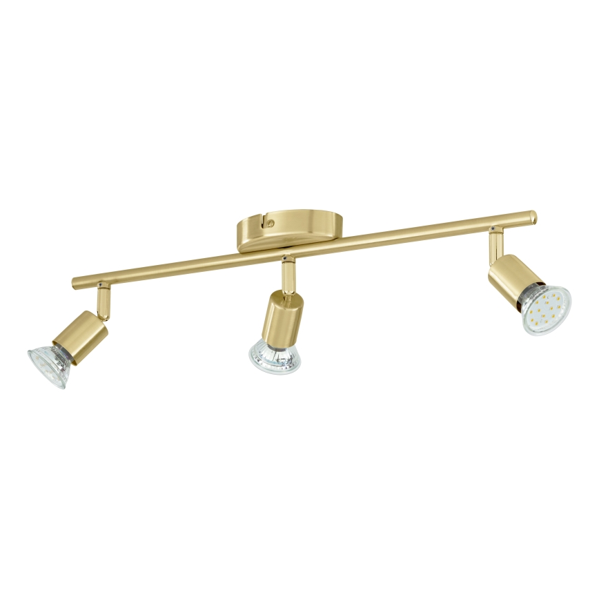 Eglo - LED Kohtvalgusti 3xGU10/2,8W/230V 3000K kuldne