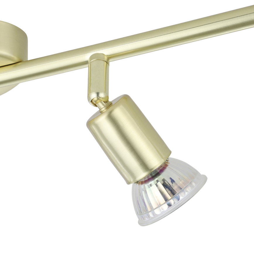 Eglo - LED Kohtvalgusti 4xGU10/2,8W/230V 3000K kuldne